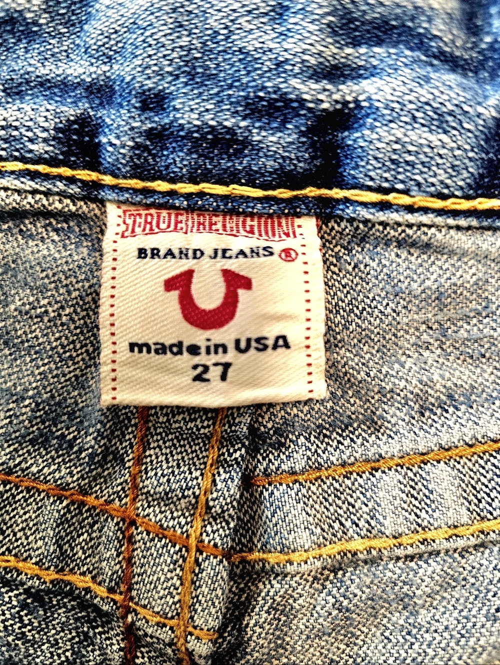 TRUE RELIGION Joey Miss Lady Godiva | Vintage Y2K | Rare Embroidery Denim Skirt - Picture 6 of 11